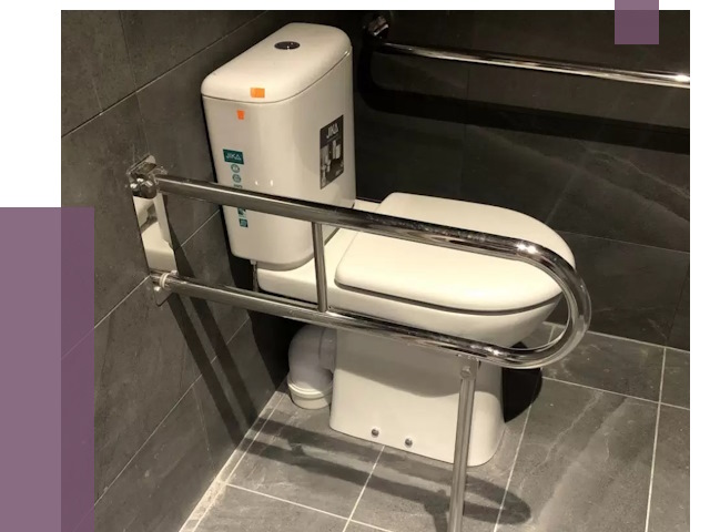 Поручни для санузлов в Нальчике от 4352 руб.  | ПРОЛЁТ-Нль