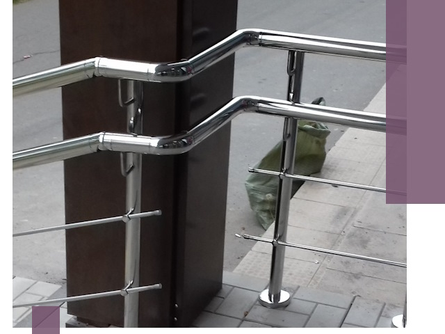 Монтаж поручней из нержавеющей стали в Нальчике качественно и быстро